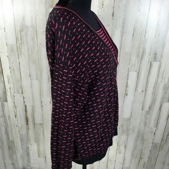 Gitano Vintage Striped Pullover Sweater M Vtg Pink - Picture 2 of 5